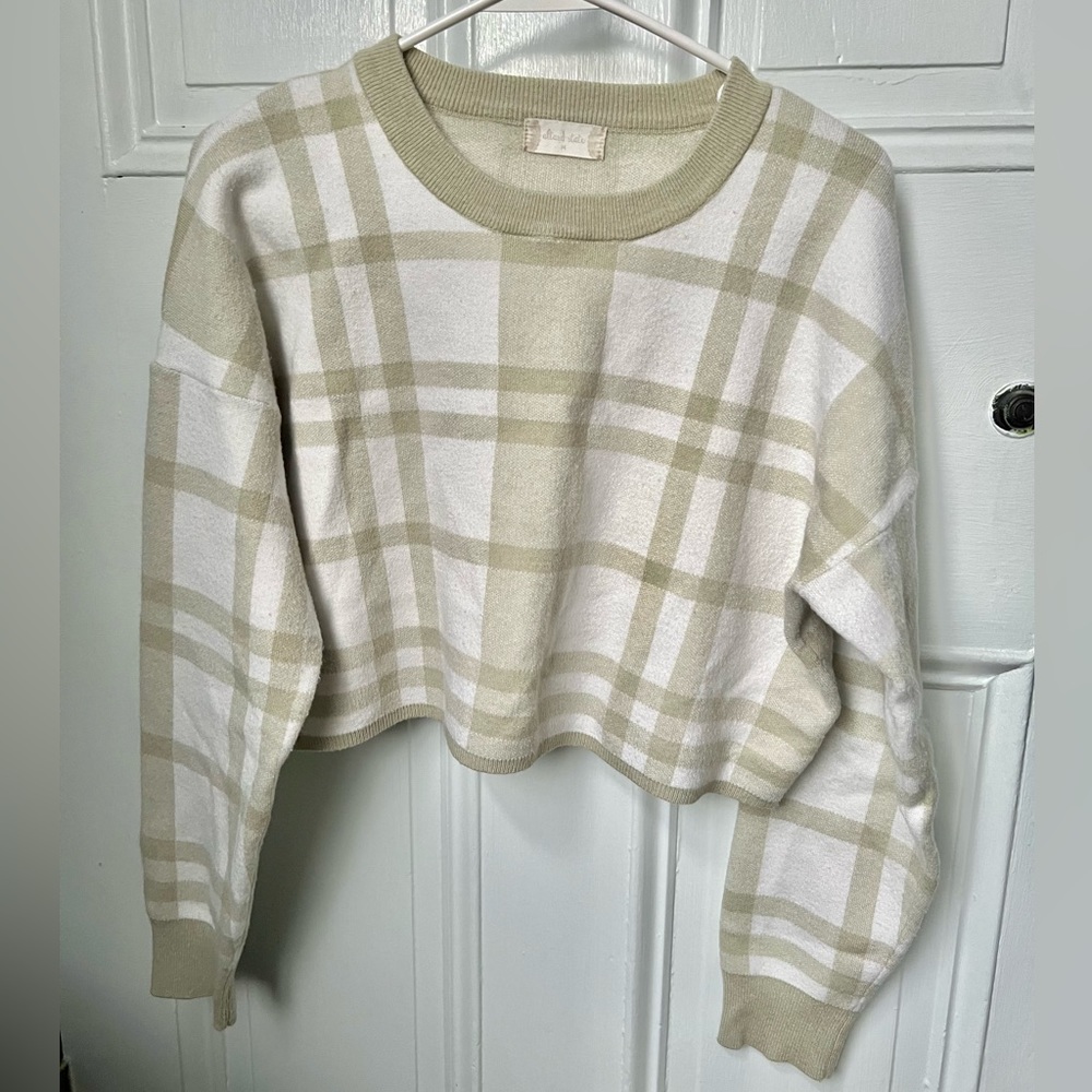 Altar’s state cropped sweater